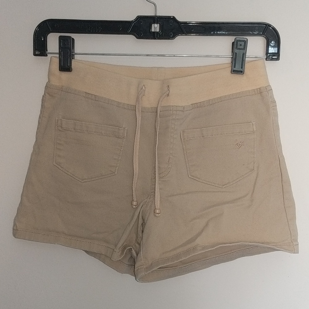 Justice Khaki Shorts